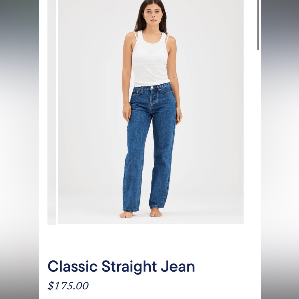 parke classic straight jean